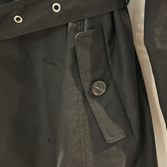 Simons double breasted 3/4 length trench coat with belt - Picture 5 of 10